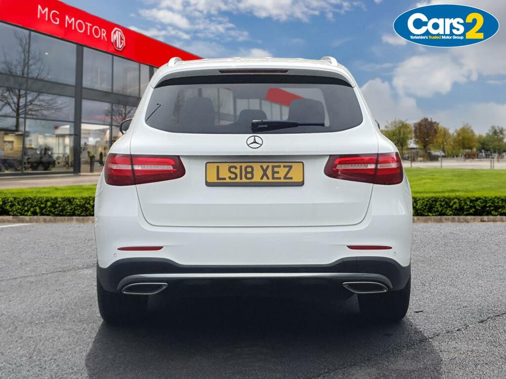 Mercedes-Benz GLC Class Glc 220D 4Matic Amg Line 9G-tronic LS18XEZ White #4