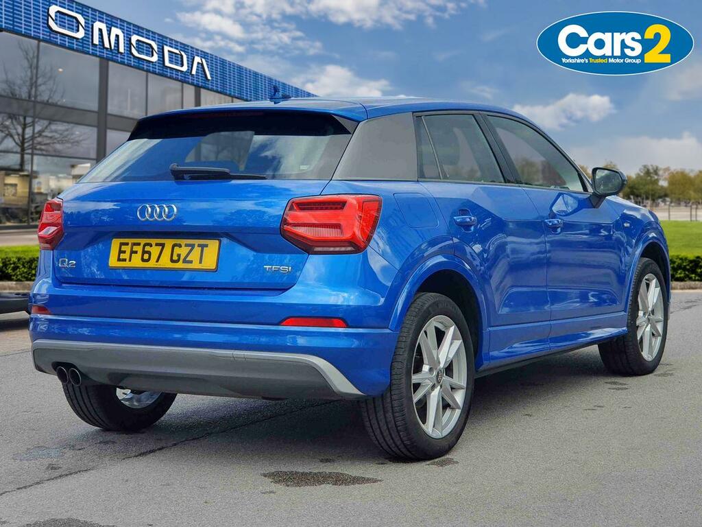 Audi Q2 1.4 Tfsi S Line S Tronic EF67GZT Blue #3
