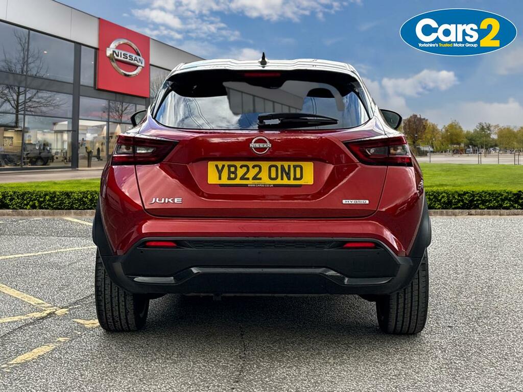 Nissan Juke 1.6 Hybrid Tekna YB22OND Red #4