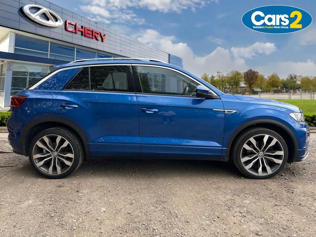 Volkswagen T-Roc 2.0 Tdi R-line Dsg KX19KDM Blue #2