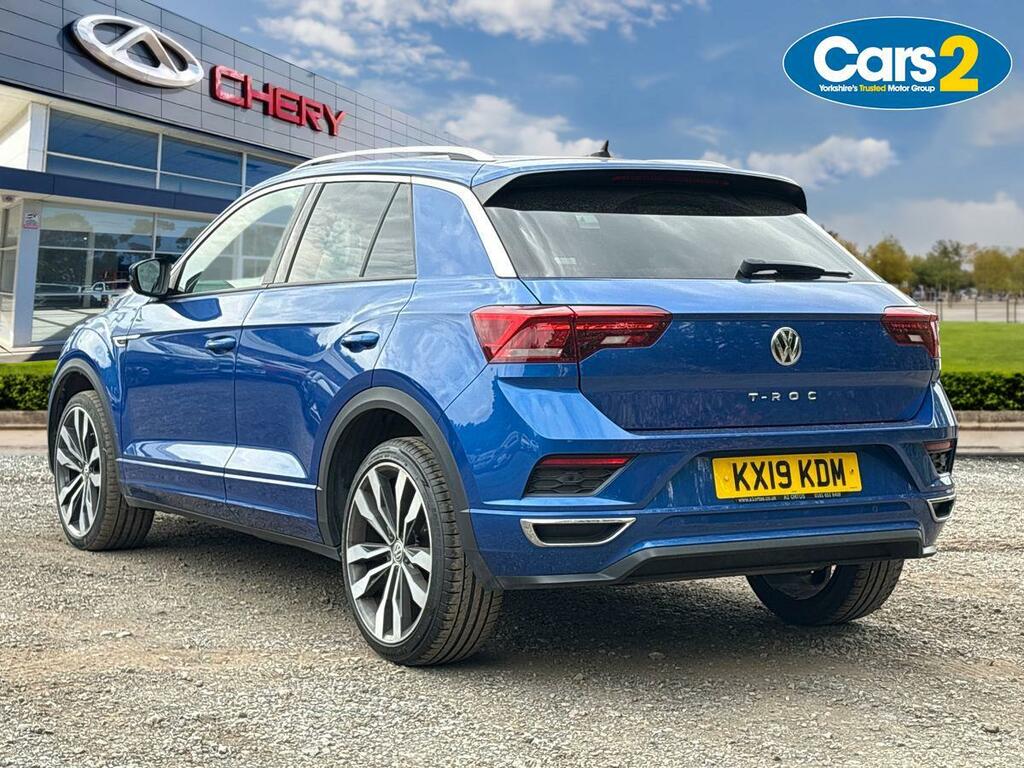 Volkswagen T-Roc 2.0 Tdi R-line Dsg KX19KDM Blue #5