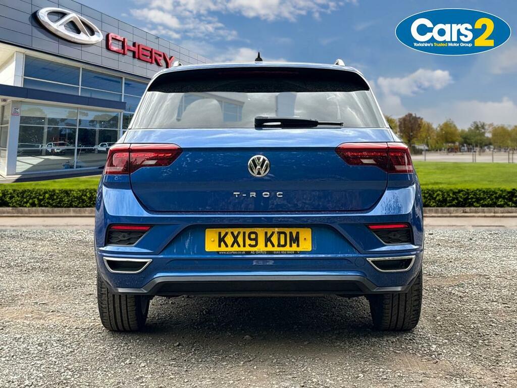 Volkswagen T-Roc 2.0 Tdi R-line Dsg KX19KDM Blue #4