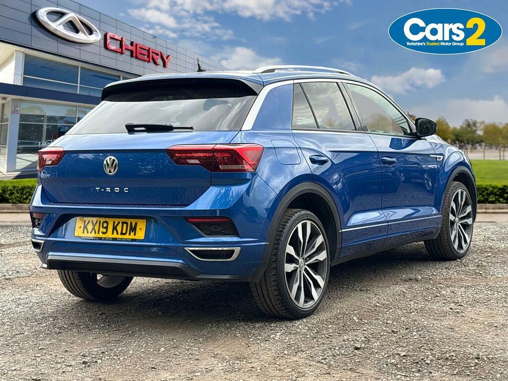 Volkswagen T-Roc 2.0 Tdi R-line Dsg KX19KDM Blue #3