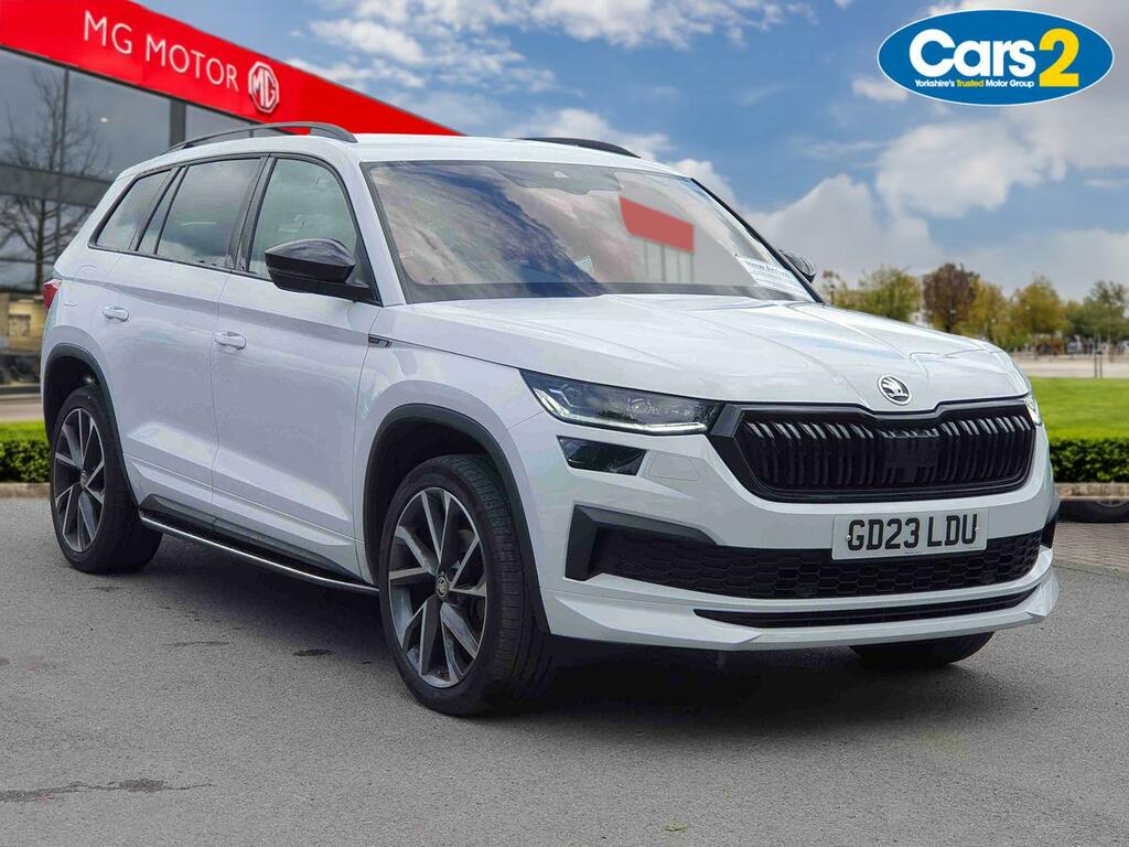 Skoda Kodiaq 1.5 Tsi Sport Line Dsg 7 Seat White