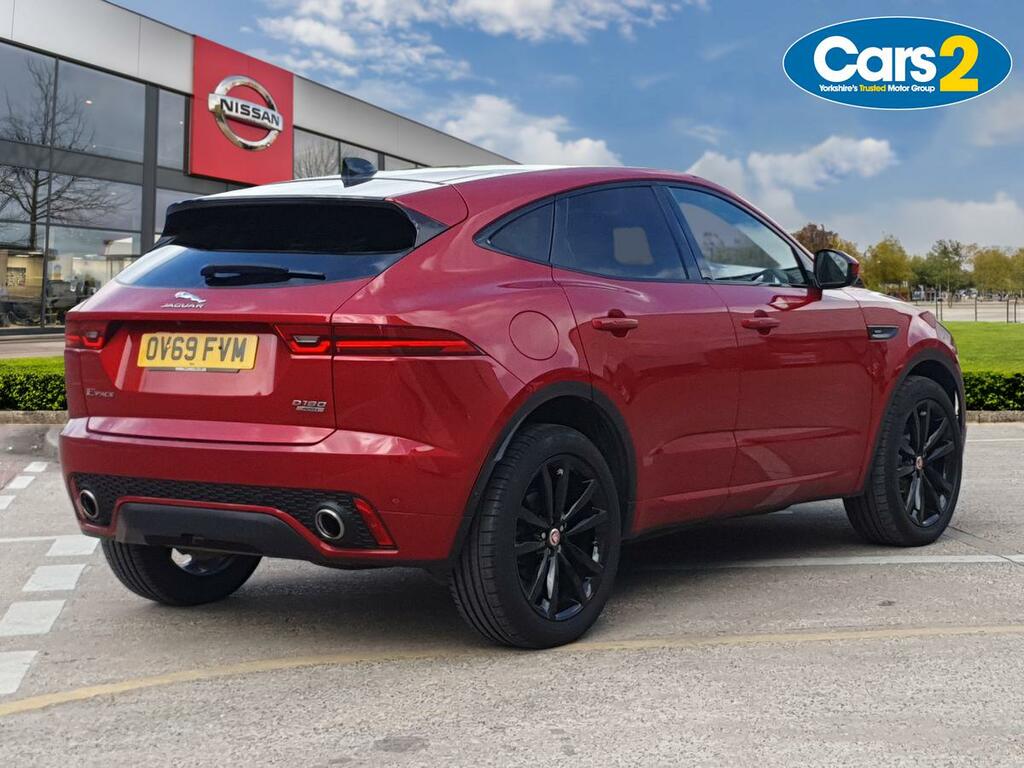 Jaguar E-Pace 2.0D 180 R-dynamic Hse OV69FVM Red #5