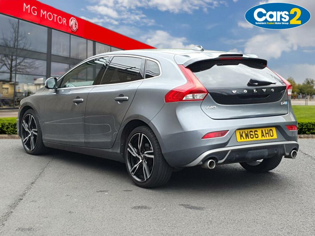 Volvo V40 D4 190 R Design Pro Geartronic KW66AHO Grey #5