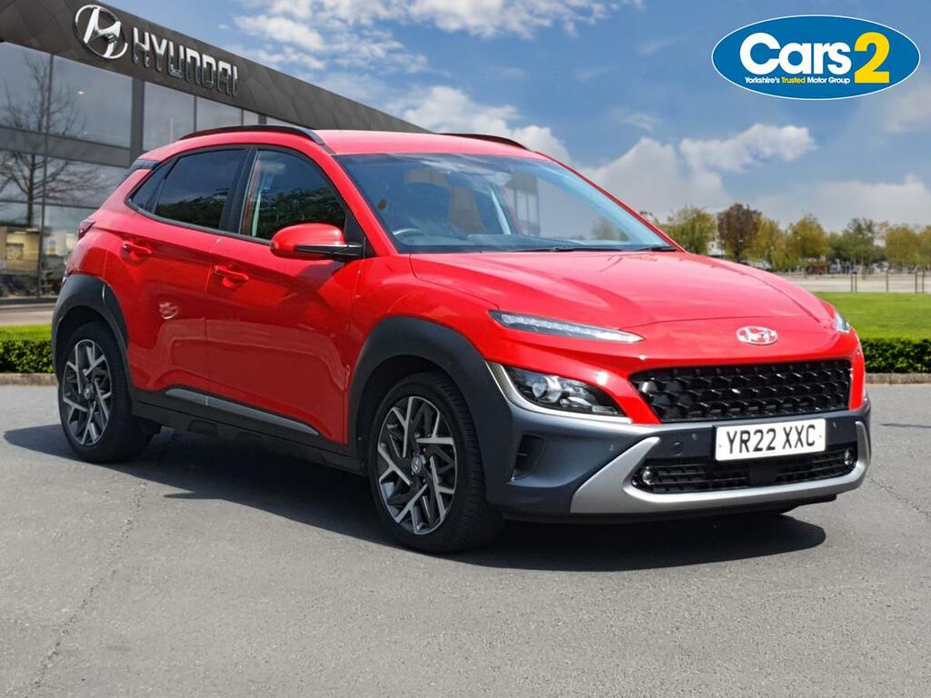 Hyundai Kona 1.6 Gdi Hybrid Premium Dct YR22XXC Red #2