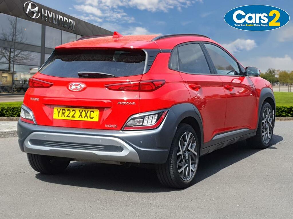 Hyundai Kona 1.6 Gdi Hybrid Premium Dct YR22XXC Red #6