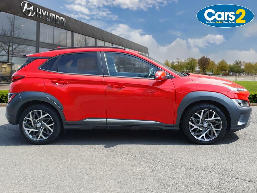 Hyundai Kona 1.6 Gdi Hybrid Premium Dct YR22XXC Red #4