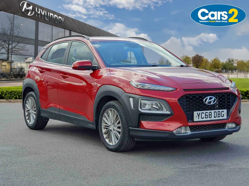 Hyundai Kona 1.0T Gdi Blue Drive Se YC68DBG Red #2