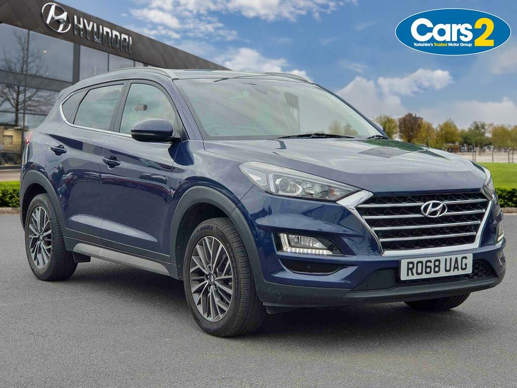 Hyundai Tucson 1.6 Gdi Premium 2Wd RO68UAG Blue #2