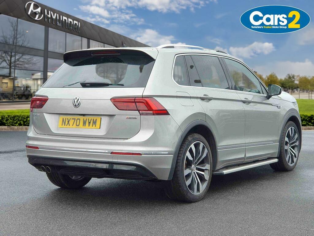 Volkswagen Tiguan 2.0 Tdi 150 4Motion R-line Tech NX70WVM Silver #3