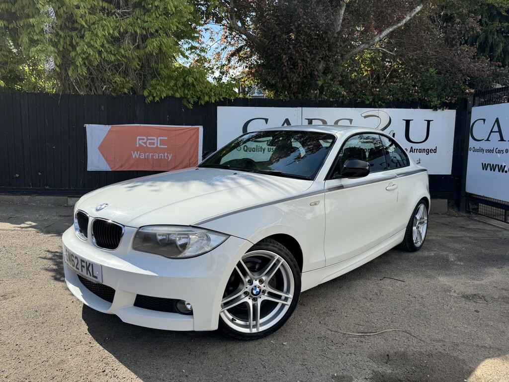 BMW 1 Series Coupe 2.0 118D Sport Plus Edition Coupe 2012 SM62FKL White #4