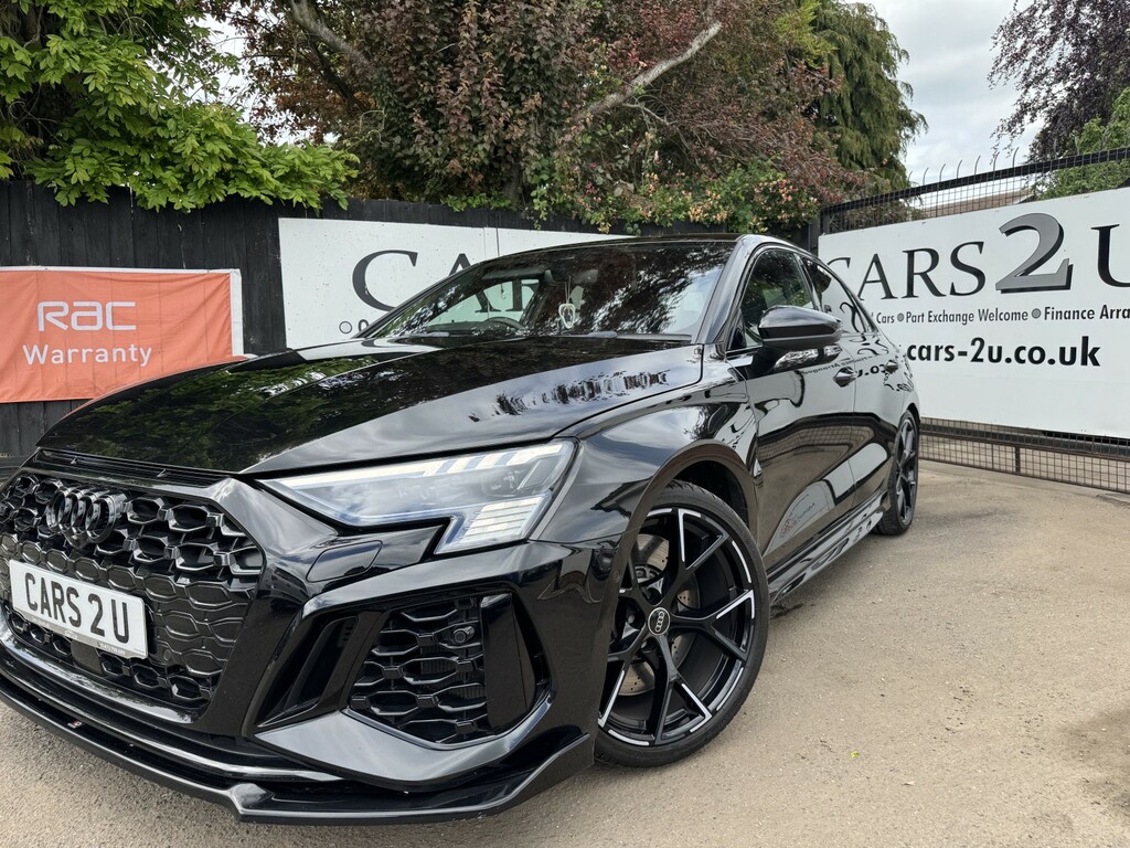 Audi RS3 Saloon 2.5 Tfsi Vorsprung 2023 W81ADS Black #6