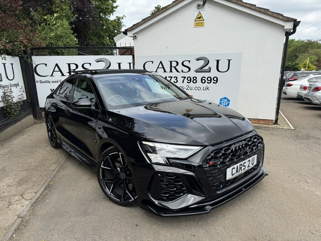 Audi RS3 Saloon 2.5 Tfsi Vorsprung 2023 W81ADS Black #3
