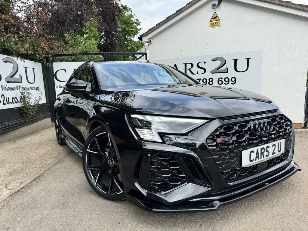 Audi RS3 Saloon 2.5 Tfsi Vorsprung 2023 W81ADS Black #2