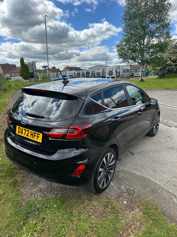 Ford Fiesta Hatchback 1.0T Ecoboost Titanium X Euro 6 Ss DA72HFF Black #6