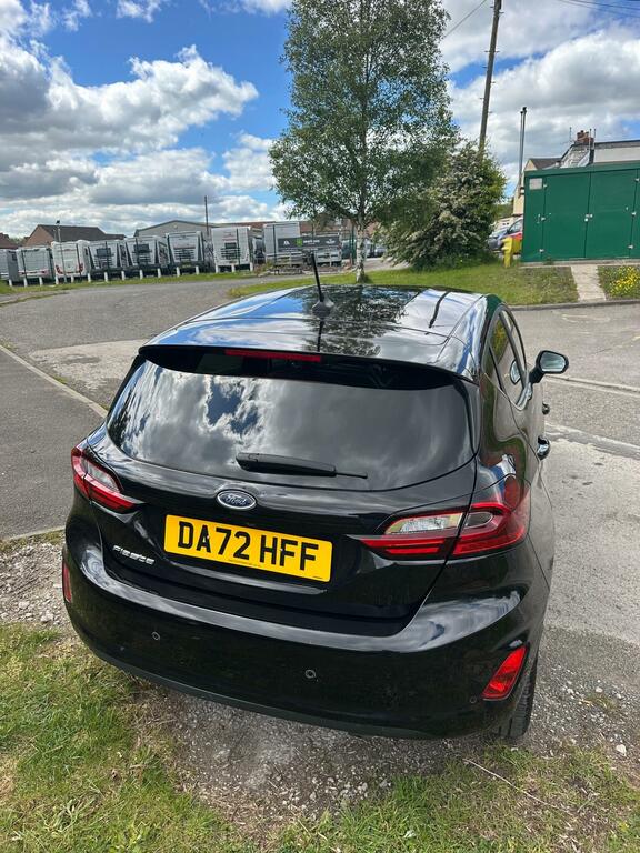 Ford Fiesta Hatchback 1.0T Ecoboost Titanium X Euro 6 Ss DA72HFF Black #5