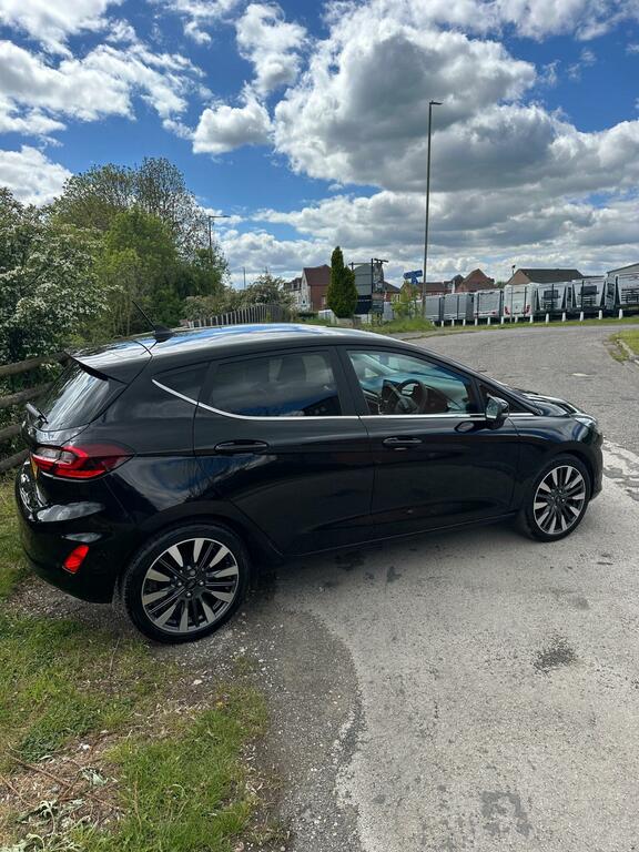 Ford Fiesta Hatchback 1.0T Ecoboost Titanium X Euro 6 Ss DA72HFF Black #4