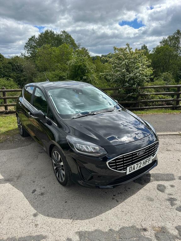 Ford Fiesta Hatchback 1.0T Ecoboost Titanium X Euro 6 Ss Black