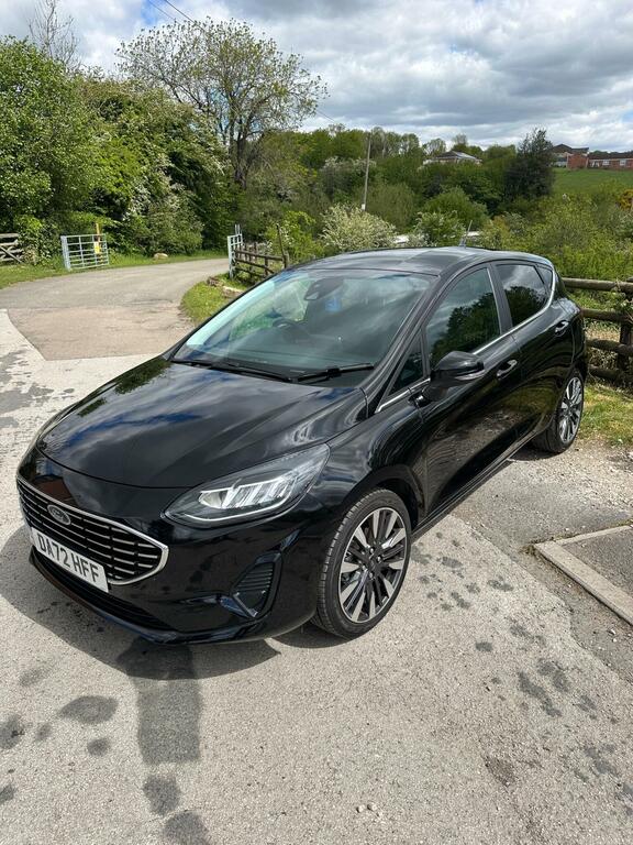 Ford Fiesta Hatchback 1.0T Ecoboost Titanium X Euro 6 Ss DA72HFF Black #3