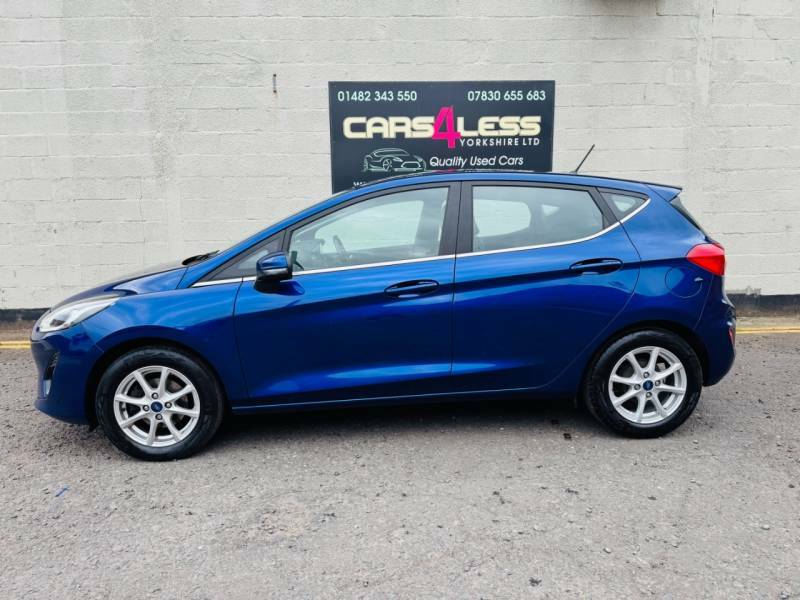 Ford Fiesta 1.5 Tdci Zetec - 2018 67 YE67BVM Blue #4