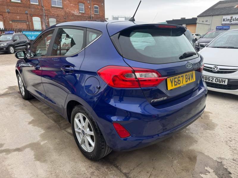 Ford Fiesta 1.5 Tdci Zetec - 2018 67 YE67BVM Blue #6