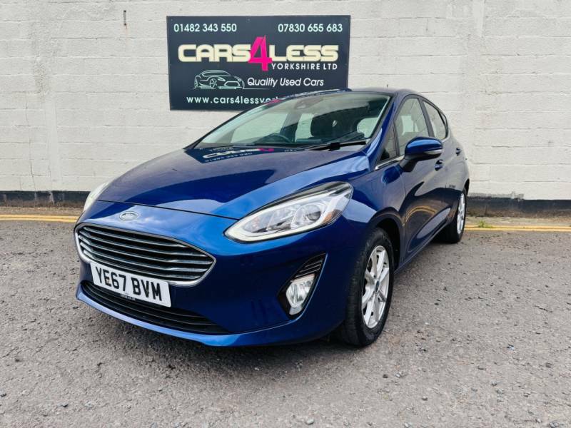 Ford Fiesta 1.5 Tdci Zetec - 2018 67 YE67BVM Blue #2