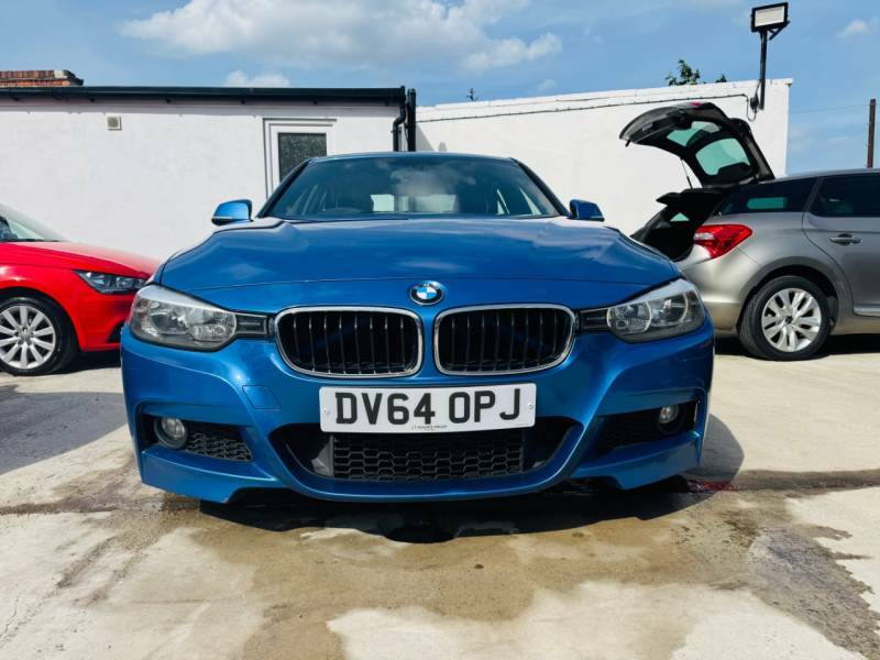 BMW 3 Series 320D M Sport - 2014 64 DV64OPJ Blue #3