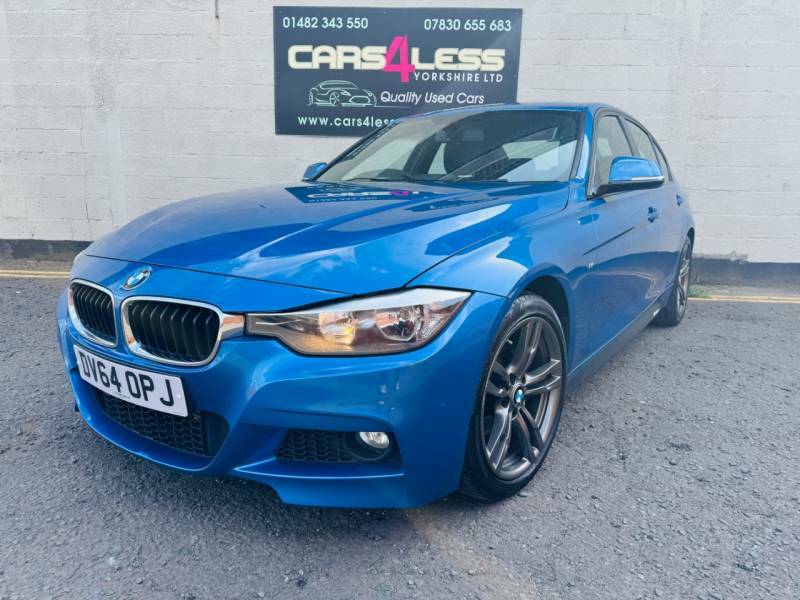BMW 3 Series 320D M Sport - 2014 64 DV64OPJ Blue #2