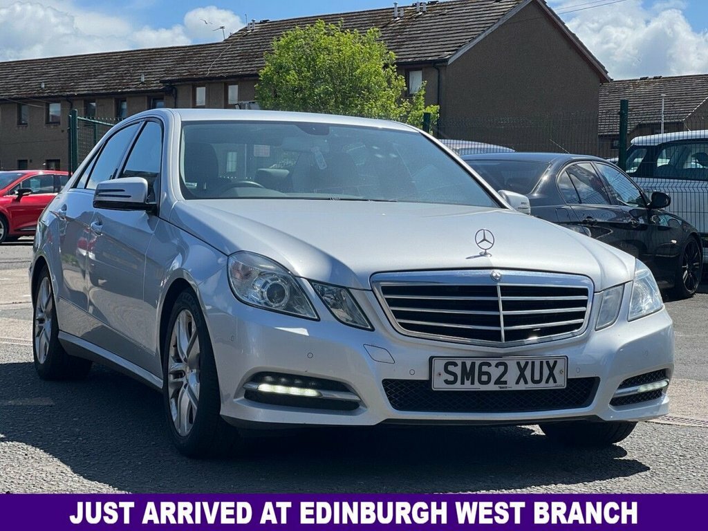 Mercedes-Benz E Class Saloon Silver