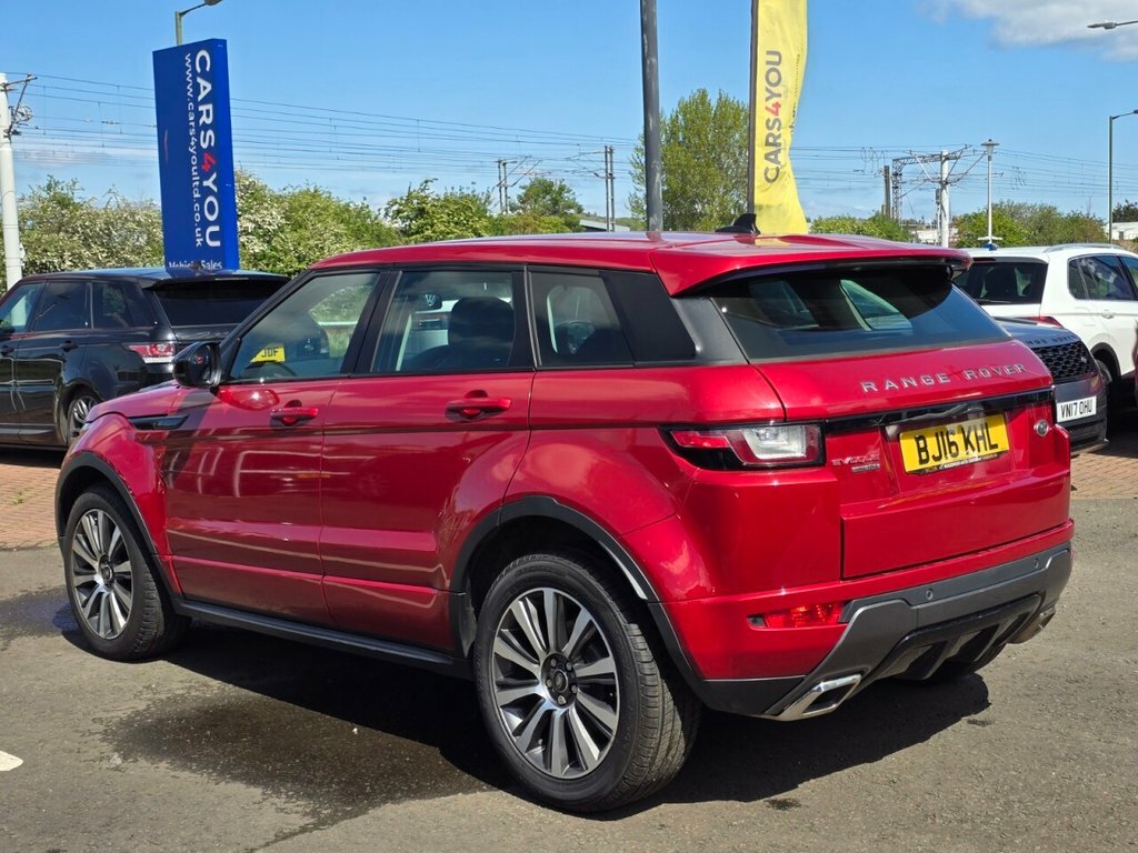 Land Rover Range Rover Evoque 2L Hse Dynamic BJ16KHL Red #5