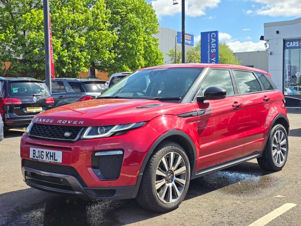 Land Rover Range Rover Evoque 2L Hse Dynamic BJ16KHL Red #3