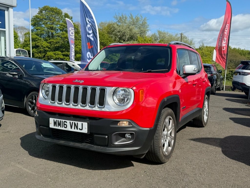 Jeep Renegade 1L Limited Red #3