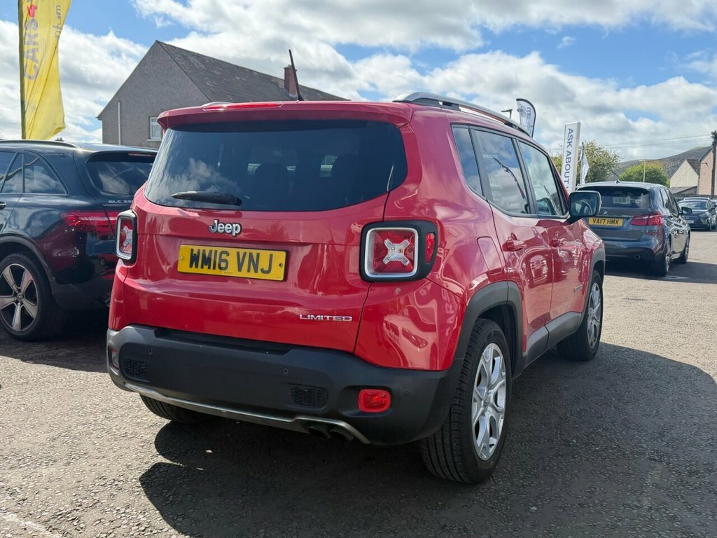 Jeep Renegade 1L Limited Red #6