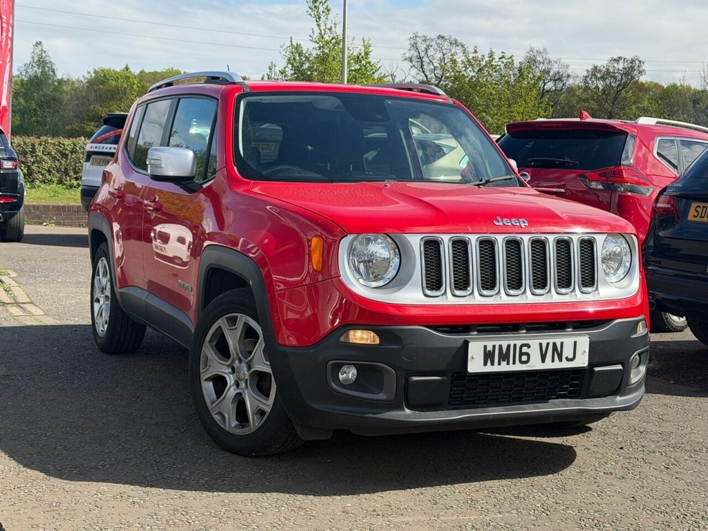 Jeep Renegade 1L Limited Red