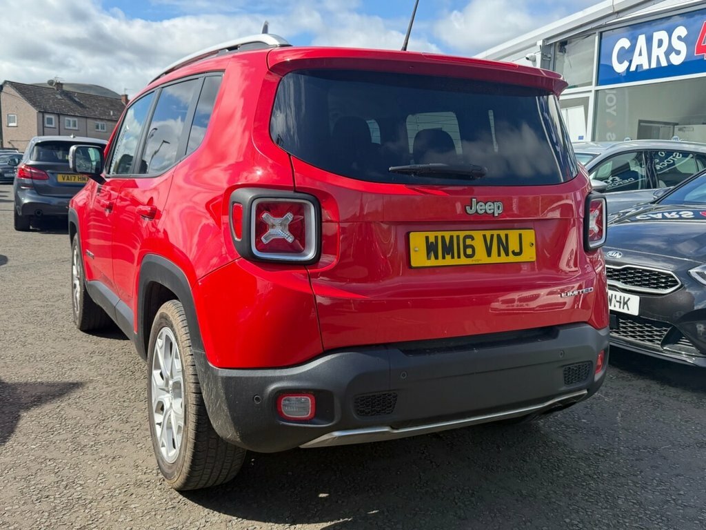 Jeep Renegade 1L Limited Red #4