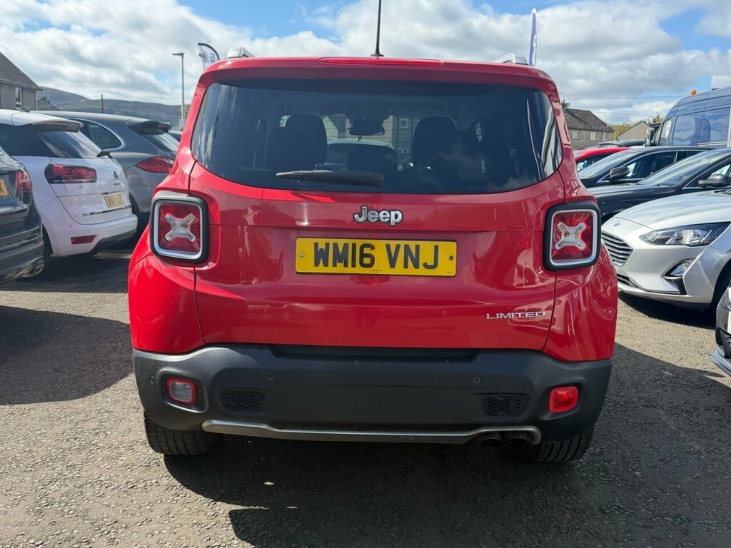 Jeep Renegade 1L Limited Red #5