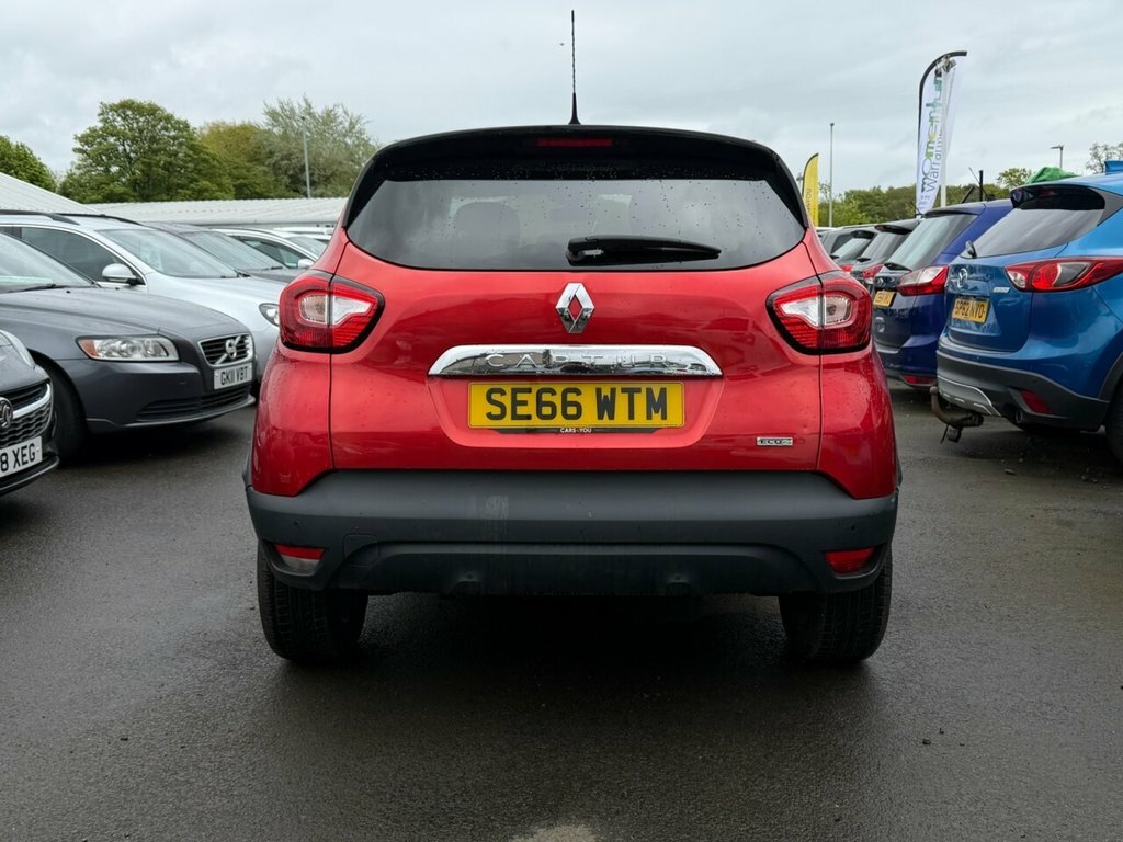 Renault Captur 1L Dynamique S Nav SE66WTM Red #5