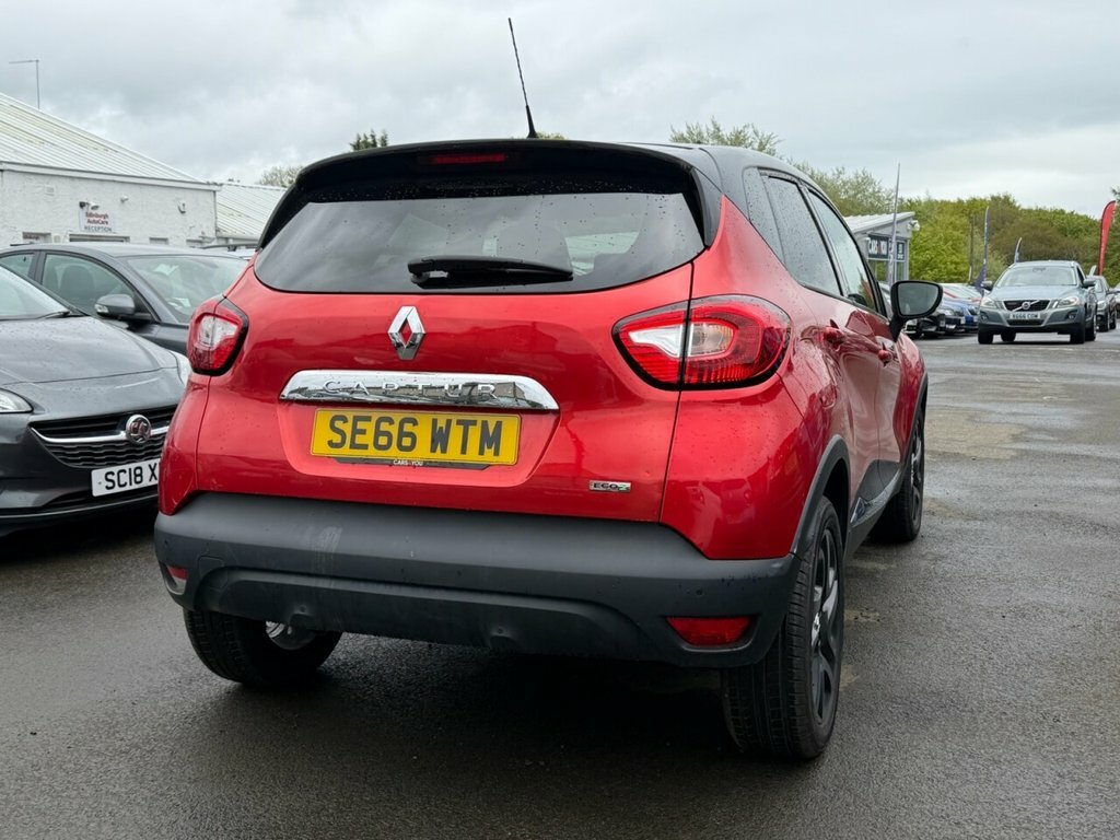 Renault Captur 1L Dynamique S Nav SE66WTM Red #6