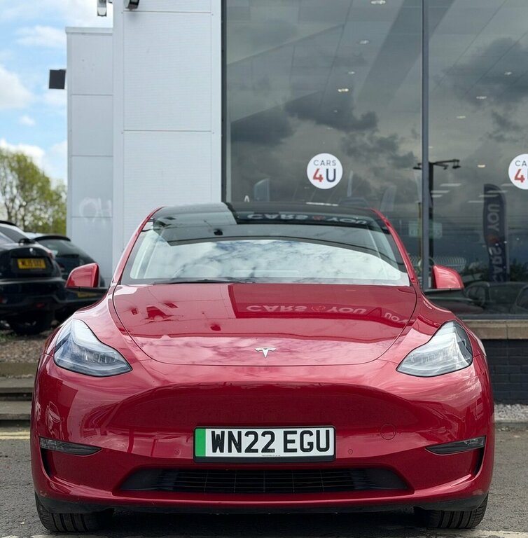 Tesla Model Y Suv WN22EGU Red #3