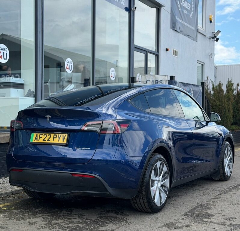 Tesla Model Y Suv AF22PYV Blue #4