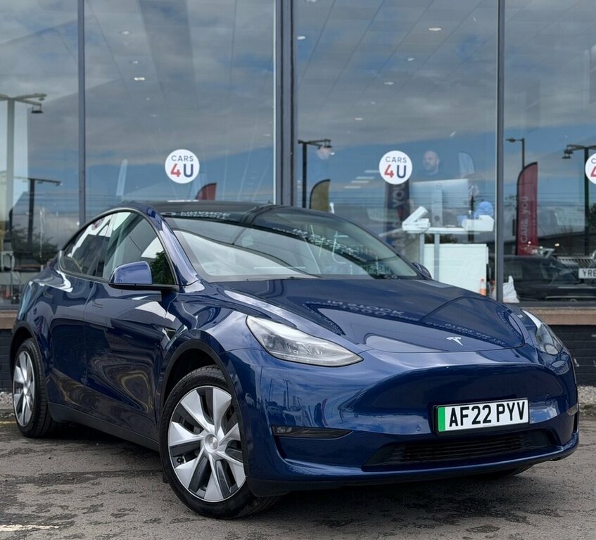 Tesla Model Y Suv Blue