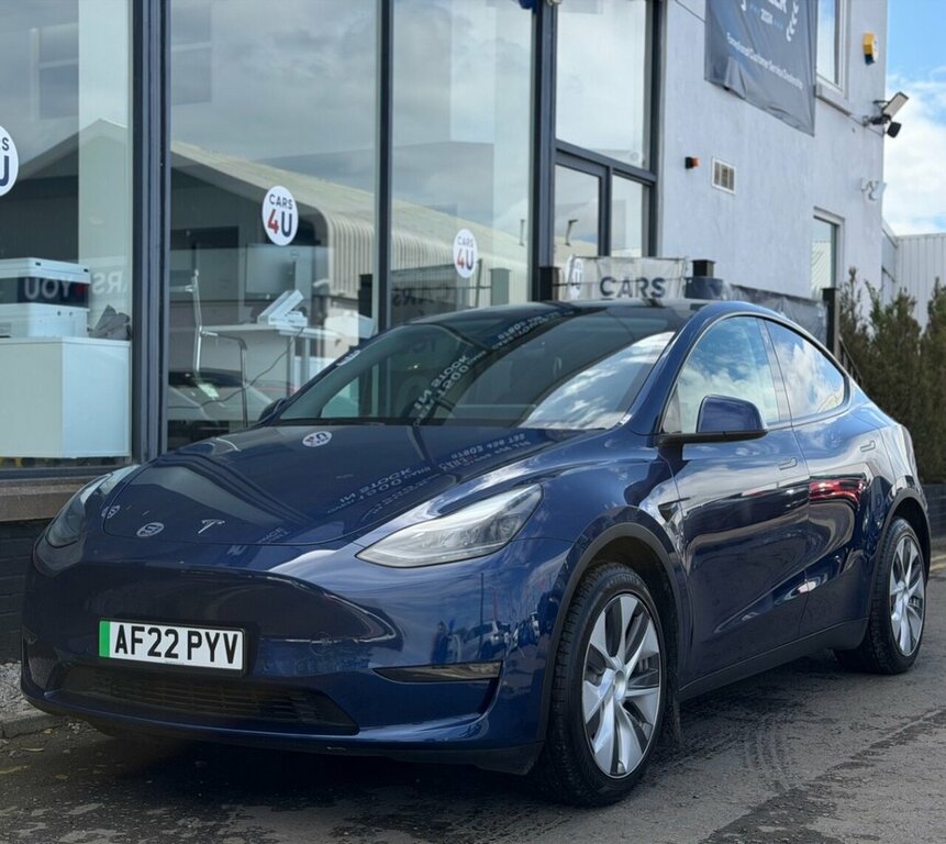 Tesla Model Y Suv AF22PYV Blue #2