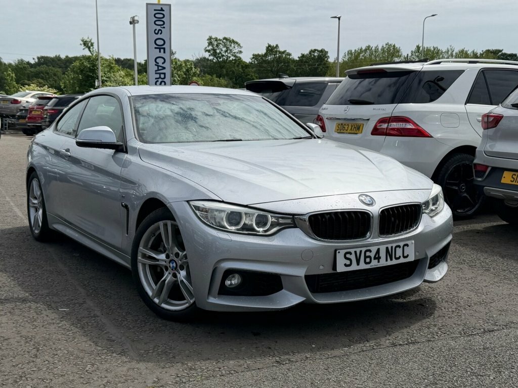 BMW 4 Series Gran Coupe 3L M Sport Silver #2