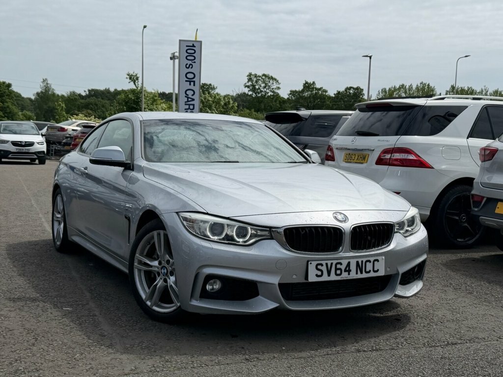BMW 4 Series Gran Coupe 3L M Sport Silver
