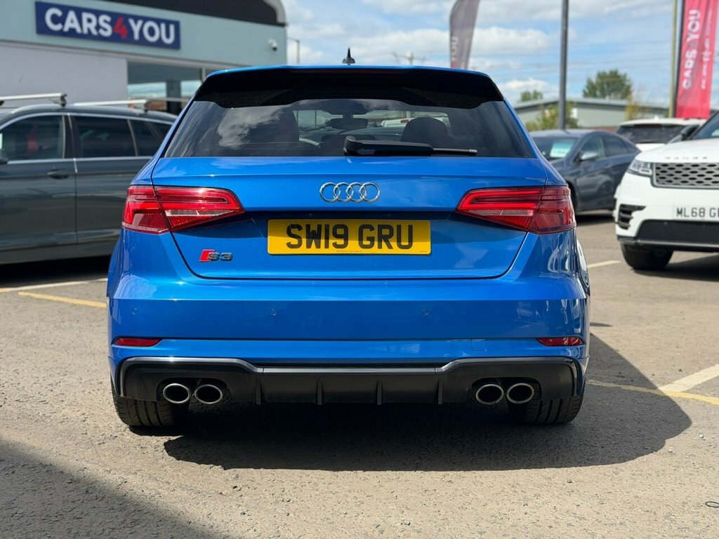Audi S3 2L Black Edition SW19GRU Blue #5