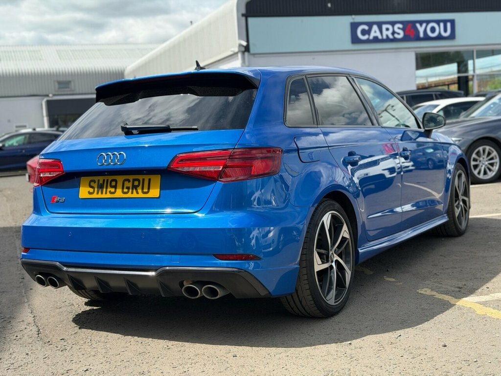 Audi S3 2L Black Edition SW19GRU Blue #6