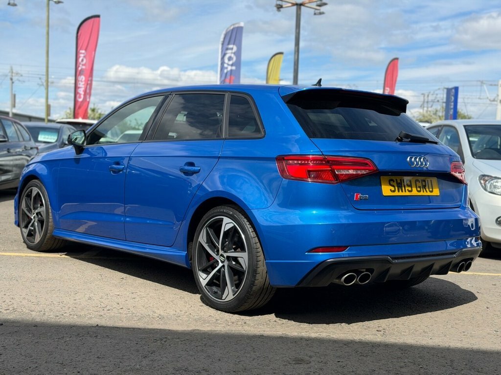 Audi S3 2L Black Edition SW19GRU Blue #4