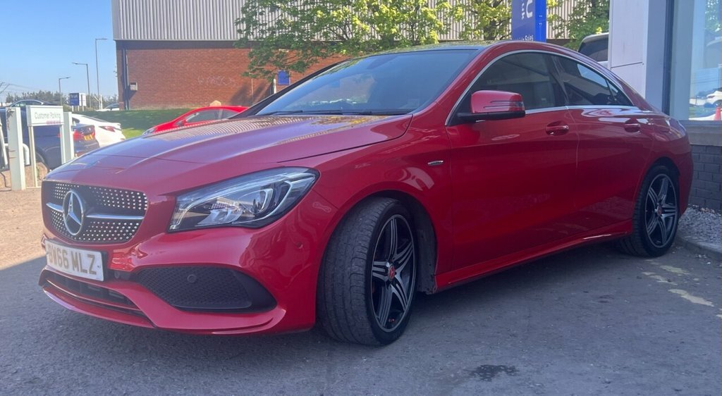 Mercedes-Benz CLA Class 2L Amg BW66MLZ Red #2